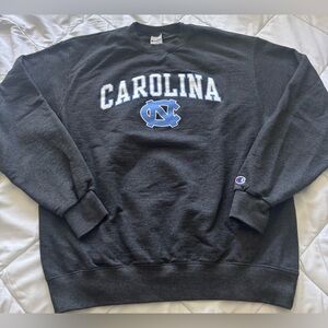Champion North Carolina Tar Heels College Crewneck Size L